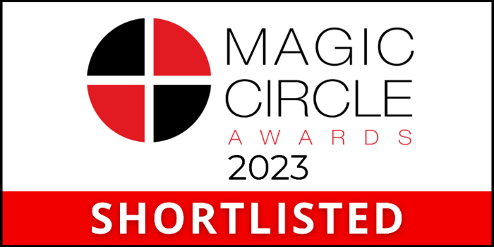 Magic Circle Awards 2023 shortlisted logo